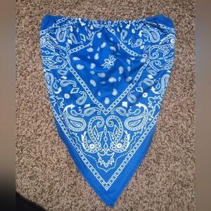 Small Bandana print crop
